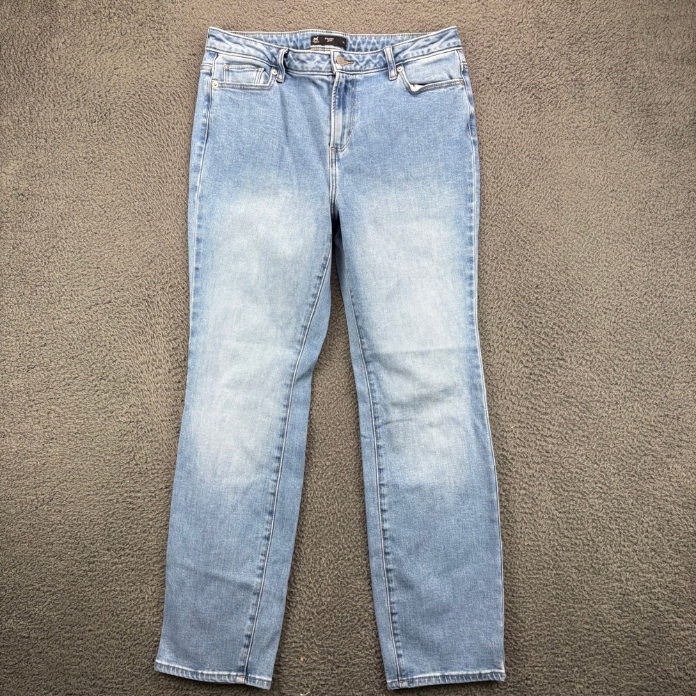Members Mark‎ Mens Straight Leg Jeans Light Wash Blue Size 10 Denim Pants